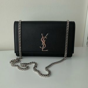 YSL Kate In Grain De Poudre Embossed Leather